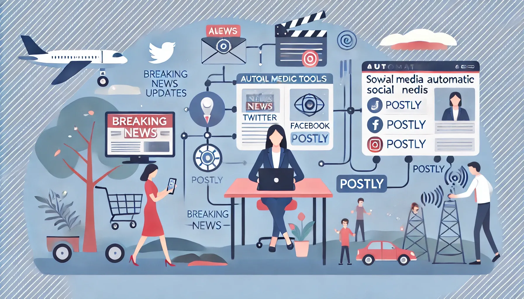 Reporter Needed How News Reporters Can Automate Social Media Posting